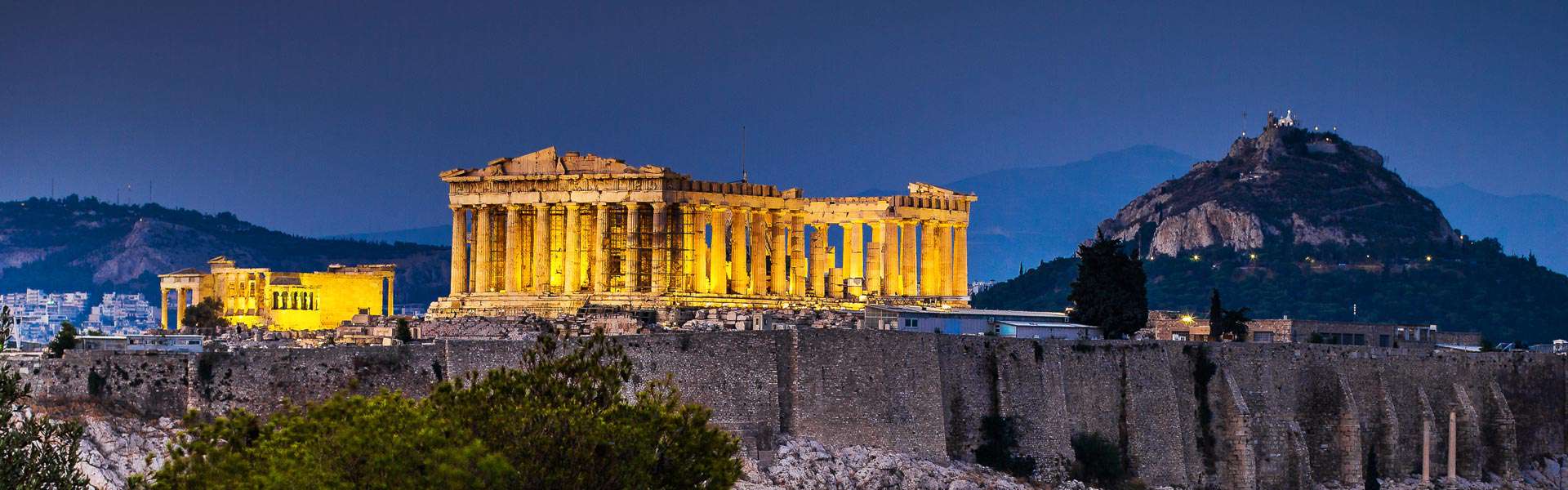 Die Akropolis - das Wahrzeichen von Athen (Griechenland)